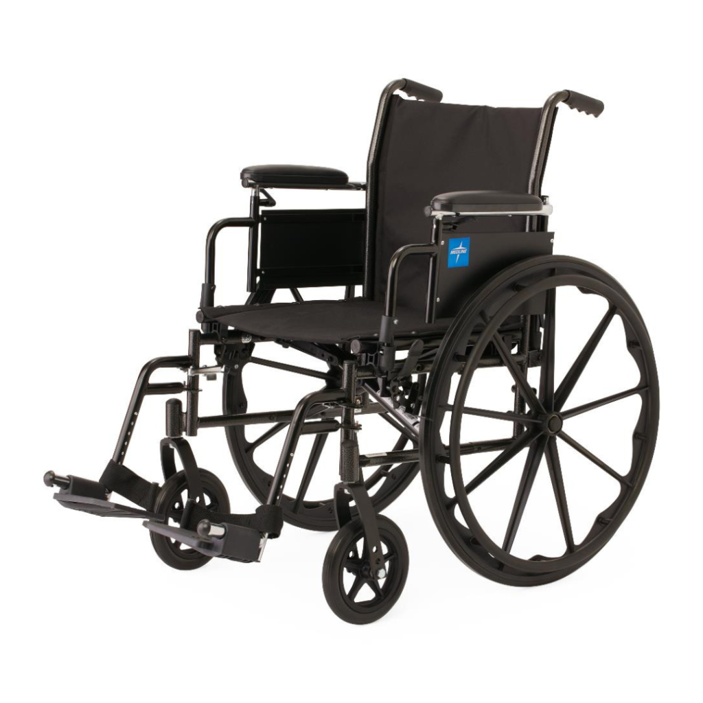 Medline Lightweight Wheelchair from Wise Owl Medical Supply