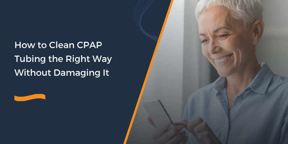 clean CPAP tubing